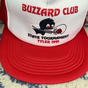 Vintage Buzzard Club 1991 Tyler Snapback Trucker Hat